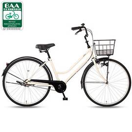 Cream City(クリーム シティ)BAA260-O 26インチ 変速なし ダイナモライト シティサイクル ママチャリ 自転車 Cream City(クリーム シティ)BAA260-O 26インチ 変速なし ダイナモライト シティサイクル ママチャリ 自転車