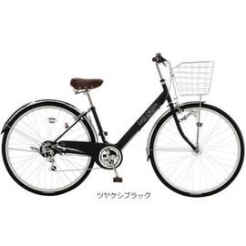 ジオクロスN276「GCN76B」27インチ 6段変速 オートライト ノーパンク シティサイクル ママチャリ 自転車 -25 ジオクロスN276「GCN76B」27インチ 6段変速 オートライト ノーパンク シティサイクル ママチャリ 自転車 -25