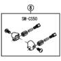 SM-CS50 アウターストッパー（軽合金フレーム用）画像8番