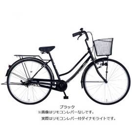 アフィッシュW  BAA-O 27インチ 変速なし ダイナモライト シティサイクル ママチャリ 自転車