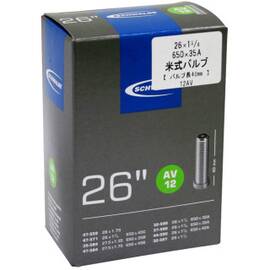 12AV 27.5インチ/650A用チューブ 米式（40mm）27.5x1.35、26x1-3/8、650x35A
