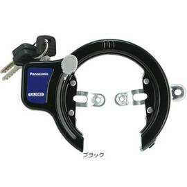 SAJ083 ディンプルキー後輪サークル錠 リング錠