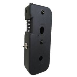 ダイヤルケージロック-L 3x1100mm 暗証番号式 ボトルケージ台座取付対応のワイヤー錠