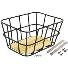 AL-NR01 Wood Bottom Rear Basket（ウッドボトムリアバスケット）カゴ 後用