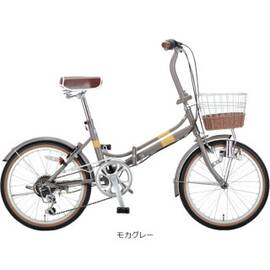 エリーサFDB206 20インチ 折りたたみ自転車【CS-BK】