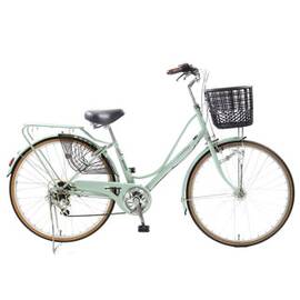 【リユース】ポーリア PEP2660SB 26インチ 2020年モデル シティサイクル ママチャリ 自転車