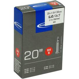 6SV 20インチ用チューブ 仏式（40mm）20x1.10-1.50 、20x1-1/8[406]兼用